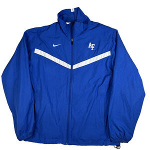 Nike Air Force Dri-Fit Full Zip Lined Windbreaker Jacket NCAA Men's Size Medium